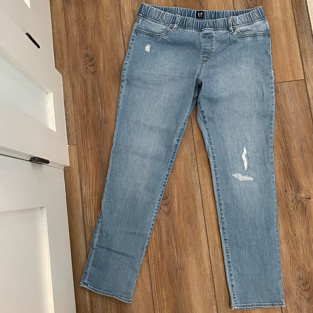 Gap denim stretch jegging. Girls size 18 plus.
